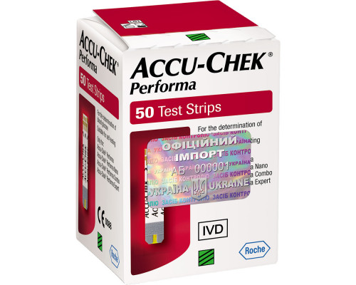 Тест-полоски Accu-Chek Performa №50