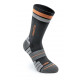 Компресійні шкарпетки спортивні короткі, сіро-жовтогарячі Relaxsan 801 GO Sport Socks (Італія)