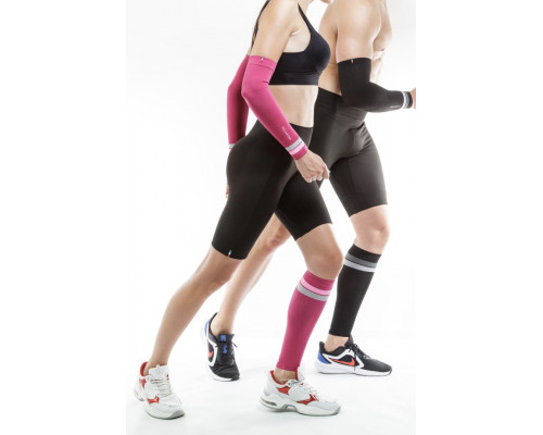 Компресійні гетри для спорту чоловічі, чорно-сірі Relaxsan 803 BG Sport Socks (Італія)