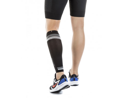 Компресійні гетри для спорту чоловічі, чорно-сірі Relaxsan 803 BG Sport Socks (Італія)