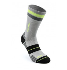 Компресійні шкарпетки спортивні короткі, сріблясто-жовті Relaxsan 801 SY Sport Socks (Італія)