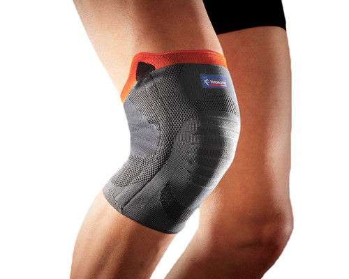 Эластичный бандаж на колено усиленный Thuasne Sport Reinforced 0354 с ребрами жесткости