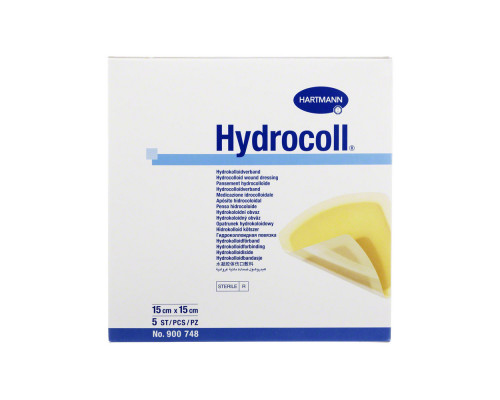 Гидроколлоидная (противопролежневая) повязка Hartmann Hydrocoll, 15х15см (Германия)