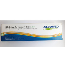 Гіалуронат натрію, внутрішньосуглобовий KD intra-articular Gel 2,5% - 120mg-4.8ml