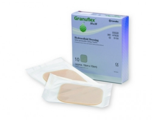 Гидроколлоидная повязка Грануфлекс (Granuflex®) Convatec 10х10см