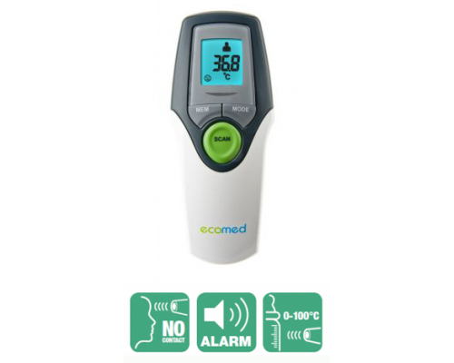 Бесконтактный инфракрасный термометр Ecomed TM-65E by MEDISANA