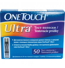 Тест-смужки One Touch Ultra №50, LifeScan (США)