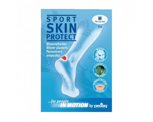 Пластырь от волдырей (гелевая наклейка)  SPORT SKIN PROTECT Pedag 281