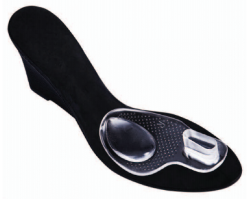 Вкладыш силиконовый под плюсну с межпальцевой вставкой Foot Care GBC-120 