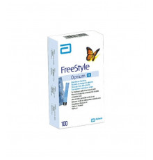 Тест-смужки FreeStyle Optium 100 шт. (ФріСтайл Оптіум)