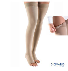 Панчохи компресійні I клас відкритий носок серія Essential Classic Sigvaris
