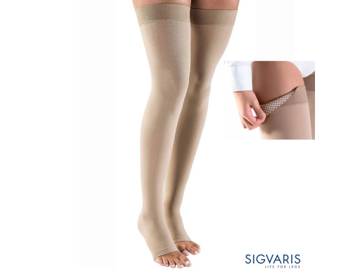 Панчохи компресійні II клас відкритий носок серія Essential Classic Sigvaris