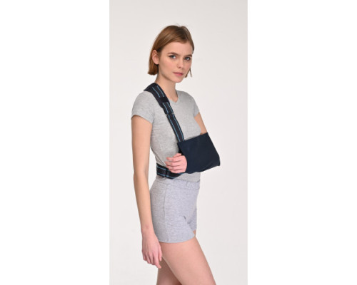 Косыночный бандаж с поясом РП-6П COMFORT графитовый